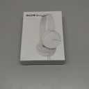 Sony ZX Series Wired On-Ear Headphones, White MDR-ZX110