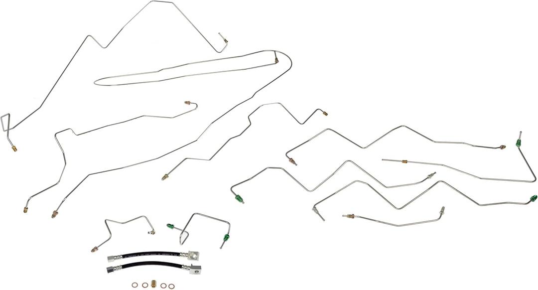 Dorman 919-052 Brake Hydraulic Line Compatible with Select Dodge Models (Made in USA)