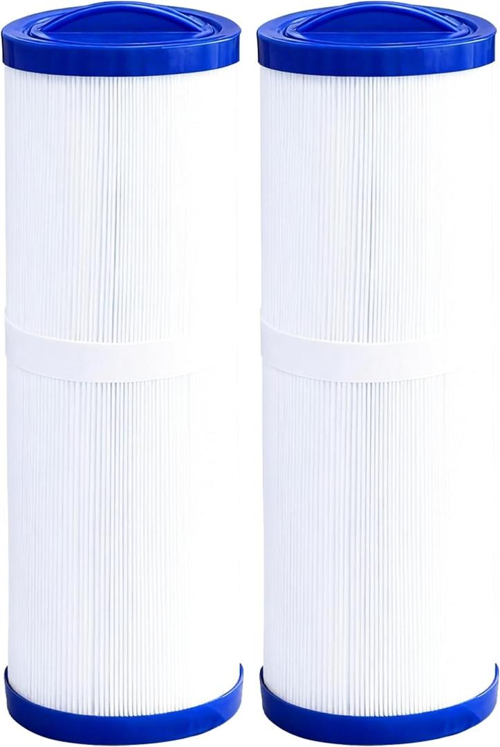 SPA Filter Replacement 50 Sq.ft. (2 Pack) Hot Tub Filter Cartridge for PWW50L 4CH-949 FIL50-5D13H15FCT-3 FC-0172 SD-01143 SC757 817-4050