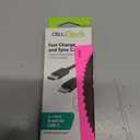 CellCandy Charge and Sync Cable -Black, 3 ft  