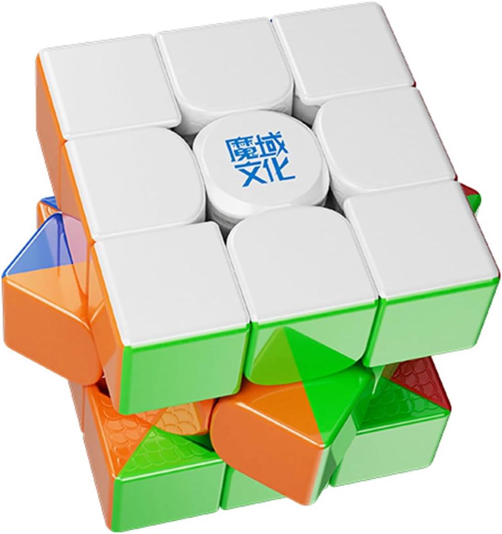 Moyu Weilong WRM V10 2024 MagLev Ball-core UV Coated Speed Cube 3x3 Stickerless Puzzle Cube Professional MagLev Magnetic Master Cube (20M Ball Core MagLev UV Coated Version)