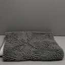 GORILLA GRIP Bath Rug Mat, Thick Soft Absorbent Chenille, Quick Dry Microfiber Mats, Rubber Backing Washable Shower Floor Rugs, Bathmat Runner, US Designed Bathroom Home Decor Accessories 24x17, Grey