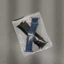 SimpleThings Compatible with Kids Apple Watch Bands, Nylon Hook and Loop for K12 Boy Girl Small Wrist iWatch Series 9 8 7 6 5 4 3 SE SE2 SE3 (Black&CapeBlue&ArmyGreen)