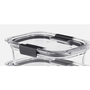 Rubbermaid 3.2 Cup Brilliance Glass Food Storage Containers