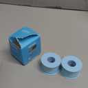 OK TAPE Silicone Medical Tape (2 Rolls) for Sensitive Skin,Waterproof Surgical Tape for Secures Dressings and Gauze,Pain-Free Removal Micropore Tape, First Aid Bandage Tape,1" x 5yd,Blue