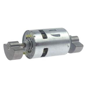 DC 12V-24V 8000RPM 775 Brushed Vibration Motor Double-Head High Torque Electric Vibrating Motors with 2 Iron Rotating Mass