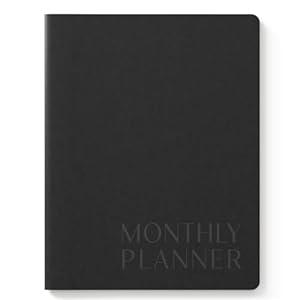 Monthly Planner 2026-2027, Jotsome 18 Months Calendar Planner from January 2026 to June 2027, 8.5"x11", Sewing Binding, Soft Cover, Large Monthly Personal Planner for School Plan, Study and Schedule, Black