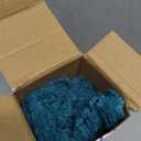 MIULEE Pack of 2 Corduroy Decorative Throw Pillow Covers 20x20 Inch Soft Boho Striped Pillow Covers Modern Farmhouse Home Decor for Summer Coastal Sofa Living Room Couch Bed Teal