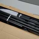 Box Spring Queen 5 inch only Low Profile Heavy Duty Metal Mattress Foundation Max Weight Capacity Strong Steel Structure Quiet Simple Assembly Extra-Strong Support No Noise Easy to Clean (Black)