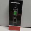 5in1 PH Water Tester, Digital pH Meter for Water, EC and TDS Meter with PH TDS EC ORP Temp Water Quality Tester for Hydroponics Plant Swimming Pool Aquarium Drinking Water Testing Kit PPM EC Tester