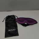 MZOO Luxury Sleep Eye Mask for Side Sleeper Men Women, Zero Eye Pressure 3D Sleeping Mask, Light Blocking Patented Design Night Blindfold, Soft Eye Shade Cover for Travel, Purple
