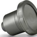 Filtered Shower Head - High-Pressure Showerhead with Water Filter System | Ideal for Hair and Skincare | Shower Water Filter System | Improve Beauty and Personal Care Routine (Brushed grey)