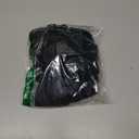 Mosucoirl Dog Raincoat Waterproof Dog Hoodie Reflective Dog Raincoat Hooded Adjustable Rain Jacket for Small Medium Large Dogs Puppies (Black, M)