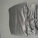 Lanest Housing Silk Satin Sheets, Full Size Satin Bed Sheet Set with Deep Pockets, Cooling Soft and Hypoallergenic Satin Sheets Full - Light Gray