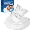 Tongue Stabilizing Device Mouthpiece - Anti-Snore Device, Reusable Snore Solution Stopper for Men/Women - MF88