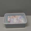 WIBIMEN Mini Ice Cube Trays, Small Tiny Round Pebble Crushed Nugget Ice Trays for Freezer with Lid - Chilling Drinks Coffee Juice(4 Pack/0.55In - Blue)