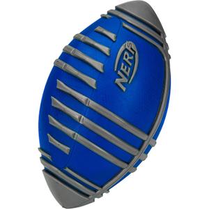 Nerf Weather Blitz Foam Football, All Weather Play, Water-Resistant, Easy to Hold Grips, Indoor & Outdoor Sports Toys for 5 Year Old Kids (Blue)