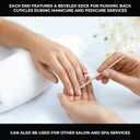 ForPro Birchwood Cuticle Sticks, Double Sided, Multi-Purpose Cuticle Pusher for Manicures and Pedicures, 7 L, 500-Count