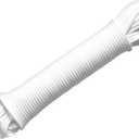 Whitmor Plastic Clothesline 100 Foot White 100FT