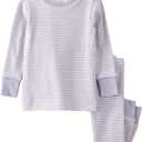 little planet by carter's unisex-baby 2-piece Pajamas Made With Organic Cotton (4T, Lilac)