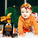 5 x Halloween Diaper Raffle Game Sign And Tickets, Happy Halloween Baby Shower Invitations Game Sets Decorations Celebrated The Upcoming Baby's Arrival, 1 Standing Card With 50 Raffle Tickets -A04