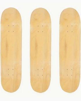 Blank Skateboard Deck 8.0 Inch, Maple Board for Skating, 6 Pack 