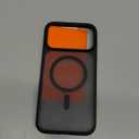 TORRAS Stronger Magnetic & Shockproof for iPhone 17 Pro Max Case, Fit for MagSafe, Military Grade Drop Protection, Camera Control, DIY Button, Slim for iPhone 17 Pro Max Case Translucent Matte Black