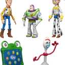 Mattel Disney and Pixar Toy Story 5 Interactables Figure, Buzz Lightyear 7 Inch Playscale, Movie Phrases & Converses with Other Characters in Line