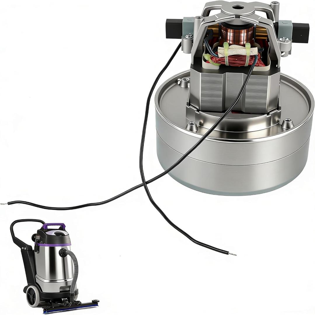 115923 4M903 2-Stage Vacuum Blower Motor 120V Compatible with Miele, Tristar, Nutone, Fantom Models
