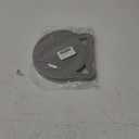 7.2 Inch Trivets for Hot Dishes, Pack of 2 Cotton Trivets for Hot Pots and Pans, Heat Resistant Hot Pads for Kitchen, Cat Ear Large Coaster Trivet Set, Hot Plate Mats for Kitchen Countertops (Light Gray)