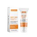 Sunscreen SPF 100, Sunscreen For Body & Face, Broad Spectrum SPF + Antioxidants, Oil Free, For Sun Sensitive Skin, Oxybenzone Free