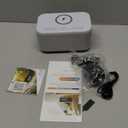 Alarm Clock Speaker Wireless Charger, Digital Alarm Clocks Bedrooms Bluetooth, Alarm Clock Dimmable Light Bedrooms Dual Alarm Snooze Dimmer 12 24H RGB Night Light Bluetooth USB AUX, Gray