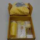 Noerrors Birthday Gifts for Women, Sending Sunshine Gifts Baskets for Best Friend, Unique Spa Birthday Gifts Box with Blanket for Her Sister Friendship BRIGHTEN HER DAY! (Yellow)