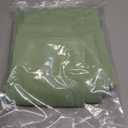 Simplebrand Ava Light Green Short Blackout Curtains for Bedroom 45 Inches Long 2 Panels Set, Solid Thermal Insulated, Energy Saving Window Treatment Curtains Blackout Drapes, W40 x L45 Inch