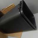 Rectangular Plastic Office Wastebasket, Easy to Clean, 10 Gallon, Black, 2-Pack