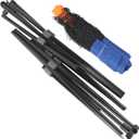 Badminton Net Rack, Good Durability Adjustable Height Tennis Net for Parties for Family Vacations for Camping (4.1 Meters)