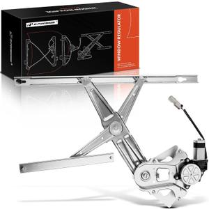 A-Premium Front Passenger Side Power Window Regulator with Motor (2-Pin)