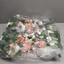 Giegxin 4 Pcs Standing Wedding Aisle Flowers Floral Arrangements, Pink