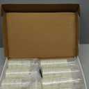 Raycare Flameless Candle with Remote Timer  9 Flickering Acrylic Battery Operated LED Pillar Candles with Embedded Star String for Valentine's Day, Home Decor, and as a Gift (Ivory)