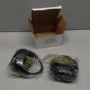 Der Rose 2 Pack Fake Hanging Plants Artificial Succulents Plants Indoor for Black Boho Bathroom Wall Decor