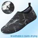 Metog Men Women Water Shoes Quick-Dry Aqua Socks Barefoot Slip-on for Beach Swim Sport Surf Yoga Exercise