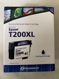 DataProducts Ink Cartridge Black Epson T200XL Sealed in box￼
