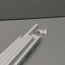 Delamu Cord Hider, 157in Wire Covers for Cords on Wall, Premium Cable Hider Cord Covers for Wires, Cable Management Wire Hiders for TV, Cable Raceway Kit, W0.95 H0.55in, White