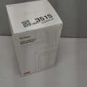 600ml Small Humidifier White - with Anti Gravity Water Flow Visual Effect, Provides Even Humidity for Indoor Plants, Bedroom & Desk, Quiet Portable Operation