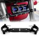 Motorcycle Spotlight Mounting Bracket, Light Bar Expansion Bracket for Spot Lights (Pack of 1)