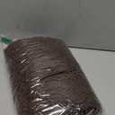 OLANLY Toilet Rugs U-Shaped 24x20, Extra Soft Absorbent Chenille Contour Bathroom Rugs for Toilet, Dry Quickly, Machine Washable, Non-Slip Bath Mat, Brown