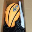 NERF Inflatable Target Set - Proshot Kids Football Blaster Game Set - 50" Standing Pop Up Target, Black/Orange/Gray (One Size)
