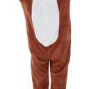 SWEETXIN Adult Unisex Onesie Pajamas Halloween Christmas Cosplay Costume Suit for Women and Men (L)