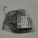 EP 100 Ft Outdoor Extension Cord, 12/3 SJTW Heavy Duty Extension Cable with 3 Prong Grounded Plug, 15 AMP Power Cord for Lawn, Garden, Appliances, Gray
