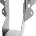 20 Pcs 2X4 Joist Hanger Tie Brackets 18 Gauge Galvanizing Face Mount Joist Hangers for Wood Hurricane Ties Widely Applicable Rafter Ties